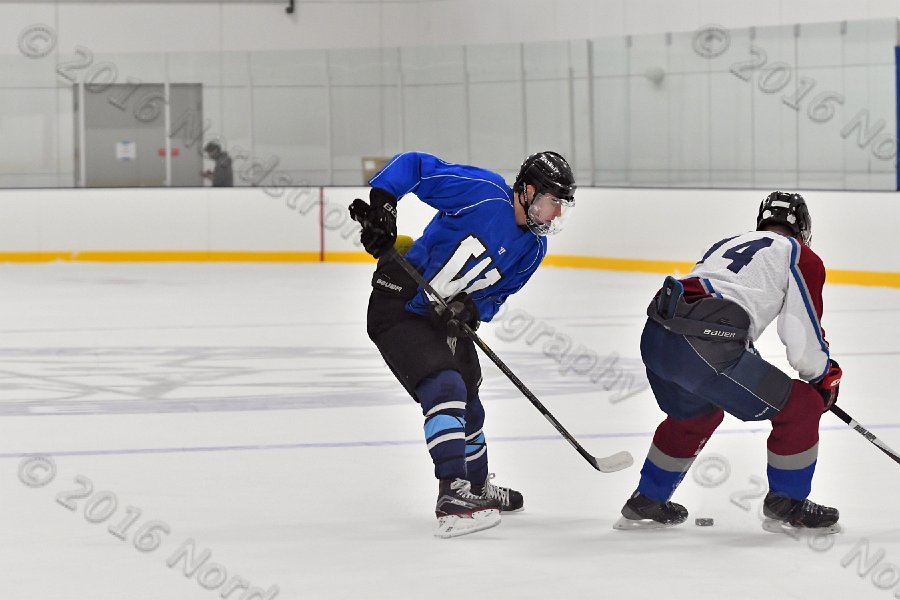 Wheaton College Men\'s Ice Hockey vs Middlesex Community College. - Photo By: KEITH NORDSTROM
